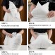 MIULEE Pack of 4 Hypoallergenic Premium Pillow Inserts Decorative Pillow Stuffers Square Form for Couch Sofa Bed Cushion 18x18 Inch