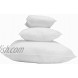 Mybecca Premium Stuffer Pillow Insert Sham Square Form Polyester 14 L X 14 W Standard White