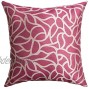 Softline Home Fashions 924BAR65118XPF Basra Throw Pillow Flamingo Pink