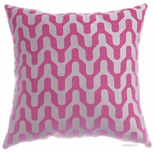 Softline Home Fashions 924VON65120XFD Victor Throw Pillow Flamingo Pink