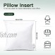 SOLEEBEE Premium Polyester Pillow Inserts  Square Set of 4 Decorative Throw Pillow Inserts,18 x 18 Inches Hypoallergenic Couch Cushion Sham Stuffer
