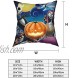 The Nightmare Before Christmas Soft Durable Pillowcase Throw Pillow Covers Set of 4 Cases Square Hug Pillowcase Decorative Cushion Covers Cushion Case for Home Decor Hotel 18x18in
