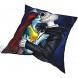 The Nightmare Before Christmas Soft Durable Pillowcase Throw Pillow Covers Set of 4 Cases Square Hug Pillowcase Decorative Cushion Covers Cushion Case for Home Decor Hotel 18x18in
