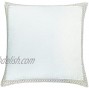 WATERFORD Belline Euro Sham Cover 26x26 Silver