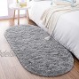 Noahas Ultra Soft Fluffy Bedroom Rugs Kids Room Carpet Modern Shaggy Area Rugs Home Decor 2.6' X 5.3' Grey