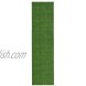 Ottomanson Evergreen Artificial Turf Area Rug 2'7 x 9'10 Green