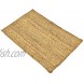 Unique Loom Braided Jute Collection Hand Woven Natural Fibers Natural Beige Area Rug 2' 0 x 3' 0