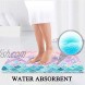 Bathroom Rug Bath Mat 16 x 24 Inches Comfortable,Soft Absorbent Machine Wash Non-Slip,Easy to Dry for Bathroom Floor Rug Pink Purple Blue Mermaid Scales