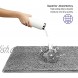 TAFTS Bathroom Rugs and Mats Sets Chenille Microfiber Ultra Soft Luxury Absorbent Non-Slip Machine Washable Bath Rugs Bath Mats for Bathroom Shower Mat & Tub Space Grey