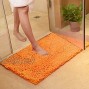vctops Plush Chenille Bath Rugs Extra Soft and Absorbent Microfiber Shag Rug Non-Slip Runner Carpet for Tub Bathroom Shower Mat Orange 16 X 24