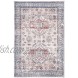 DECOMALL Area Rug for Door Vintage Distressed Area Rug Area Persian Rug Rug for Door Mat Entryway Mats Indoor Traditional Area Rugs Soft Accents Rug Cream Multi Rug Small Rugs 2x3 Fluffy