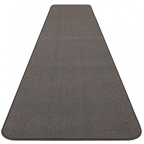 House Home and More Skid-Resistant Carpet Runner Gray 10 Feet X 27 Inches