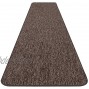 House Home and More Skid-Resistant Carpet Runner Pebble Gray 6 Feet X 27 Inches