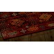 Linon Home Decor Products The Anywhere Washable Rug Joelle Red & Ivory 2' X 8' Runner Rug