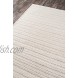 Momeni Andes Wool and Viscose Area Rug 2'3 X 8' Runner Ivory