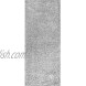 nuLOOM Belleza Shag Runner Rug 2' 8 x 8' Grey