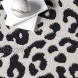 nuLOOM Print Leopard Area Rug 3' x 5' Dark Grey