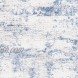 Safavieh Amelia Collection ALA700A Modern Abstract Non-Shedding Stain Resistant Living Room Bedroom Runner 2'2 x 8'  Ivory Blue