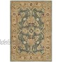 Safavieh Antiquity Collection AT849B Handmade Traditional Oriental Premium Wool Accent Rug 2' x 3' Teal Blue Taupe