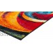 Susan Contemporary Abstract Multi-Color Runner Rug 2.7' x 7'