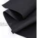 Wedding Decorations Aisle Runners for Weddings 24 in × 15 ft Black Carpet Aisle Runner for Indoor Outdoor Party Prom Event