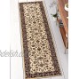 Well Woven Barclay Sarouk Ivory Traditional Area Rug 2'7'' X 9'6'' Runner