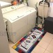 ZOVSON Loads of Fun Laundry Room Rugs Decor Runner Rug Vintage Washroom Mat Non Skid Rubber Lattice Washable Floor Rugs Waterproof Kitchen Carpet 20 X 55