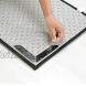 Carpet Anti Slip Stickers 8Pcs Reusable Rug Grippers for Floor Mats and Sofa Cushions Black