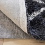 EMMA + OLIVER Non-Slip 1 4 Inch Thick Gray Multi-Surface Reversible 8' x 10' Area Rug Pad