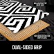 Gorilla Grip Original Extra Strong Rug Pad Gripper Made in USA 2.5x13 FT Runner Thick Slip and Skid Resistant Pads for Area Rugs on Hard Floors Under Carpet Mat Cushion Hardwood Floor Protection