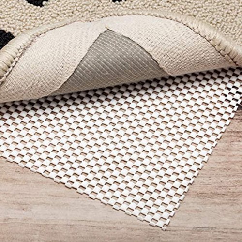 TINGLU Non-Slip Rug Pad 2 x 3 Ft Extra Thick Rug Gripper Pad for Any Hard Surface Floors Keep Your Rugs Safe and in Place