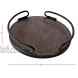 Foreside Home & Garden Metal 14 x 14 inch Round Decorative Tray Small