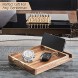 Wooden Valet Tray for Men Luxurious Catchall Tray Premium Craftsmanship Beautiful EDC Tray Organizer