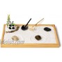 Zen Garden with Panda Relaxation & Meditation Gift 12x8 Inches Large Premium Japanese Zen Garden Kit Perfect Size for Home Office or Work Desk Panda Lovers Gusta Products