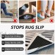 Rug Gripper,16 Pcs Rug Tapes Non-Slip Reusable Double-Sided Washable Pads for Area Rugs Under Rug Non Slip Pad,Anti Slip Carpet Pads for Tile and Wood Floor,Keep Rugs in Place
