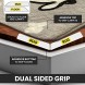 Wychwud 10 pcs Rug Gripper Non Slip Reusable Rug Tape Rug Corner and Side Grippers for Hardwood Floors Tile Floors Carpets Floor Mats Small Shape