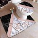 Bathroom Rug Set of 3,Rose Gold Marble with Love,Non-Slip Rugs Toilet Lid Cover and Bath Mat Bathroom Decor Set