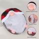 D-FantiX Gnome Toilet Seat Cover and Rug Set of 5 Funny Swedish Tomte Gnomes Scandinavian Christmas Bathroom Decorations