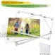 Boxalls 5x7 Inches Acrylic Picture Frame Desktop Frameless Photo Frame with Magnetic Double Sided Transparent