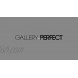 Gallery Perfect 9 Piece Black Photo Frame Gallery Wall Kit with Decorative Art Prints & Hanging Template