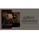 Gallery Solutions 12FW1667E 8x10 Airfloat Double Mat for 5x7 Photo Wall Mount & Tabletop Picture Frame 8 x 10 Black Black