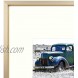 Golden State Art 11x14 Gold Picture Frame Displays Photo 8x10 with Ivory Mat or 11x14 Without Mat for Wall Mounting Aluminum Frames with Real Glass Pack of 1