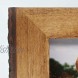 IKEREE 8x10 Picture Frames with Bark Edges Rustic Wood Photo Frame for Tabletop or Wall Display Natural Brown.