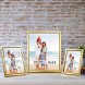 LaVie Home 4x6 Picture Frames 12 Pack Gold Simple Designed Photo Frame with High Definition Glass for Wall Mount & Table Top Display Set of 12 Classic Collection