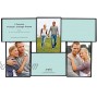MCS Front-Loading Collage Picture Frame with 6 Openings 4 x 6 Black