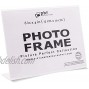 Photo Booth Frames 6x4 Inch Clear Acrylic Display Slanted Back Horizontal Picture or Display Sign Holder with Inserts 12 Count