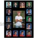 School Days Picture Mat with Multiple Openings–School Years Photo Collage – The Days Are Long Picture Mat No Frame 1 Pre-School & Kindergarten to 12th Grade 15 Photos 1 Pre School 12th Black