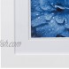 Snap 17FW1483 8x8 Flat Double Mat for 5x5 Photo Wall Mount & Tabletop Picture Frame 5 x 5 White