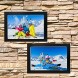 Tasse Verre 8x12 Picture Frames 2-Pack HIGH Definition Glass Front Cover Displays 8 by 12 Picture Frame- Vertical or Horizontal and Comes Ready to Hang. 8x12 Frame Poster