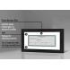 Americanflat 5x10 Business License Frame in Black with Shatter Resistant Glass for Wall and Tabletop